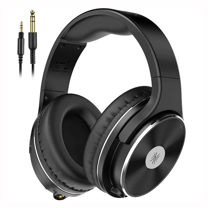 Kép 1/2 - OneOdio Studio HiFi vezetékes fejhallgató - Fekete