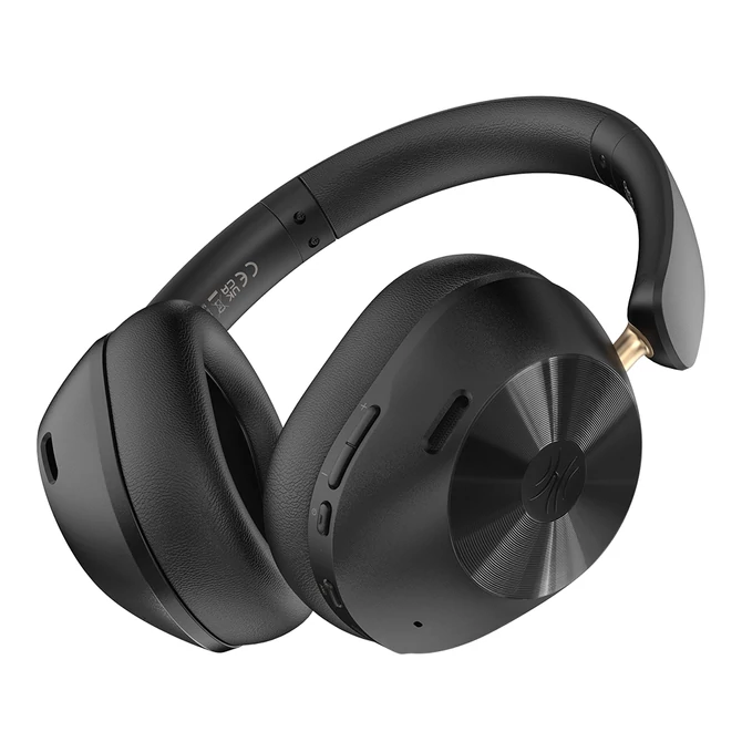 Kép 2/5 - OneOdio Focus A5 hibrid aktív zajszűrős fejhallgató - ANC - LDAC Hi-Res Audio - Fekete