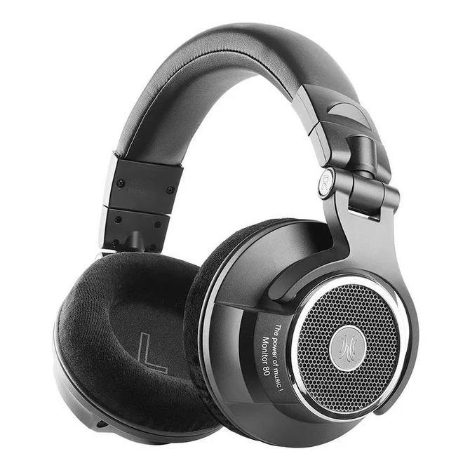 Kép 1/9 - OneOdio Monitor 80 professzionális nyitott hátú vezetékes stúdió fejhallgató - Hi-Res Audio